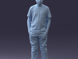 boy casual cloth 0725 Modèle 3D