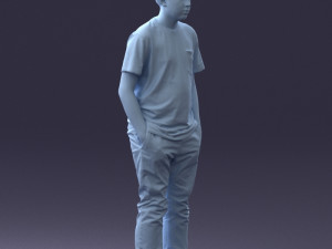 boy casual cloth 0725 Modèle 3D