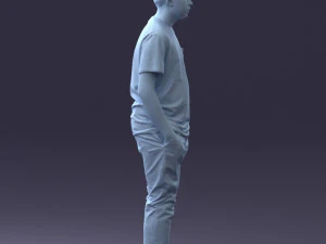boy casual cloth 0725 3D Model