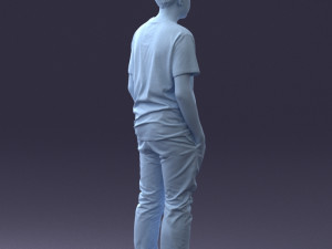 boy casual cloth 0725 Modèle 3D