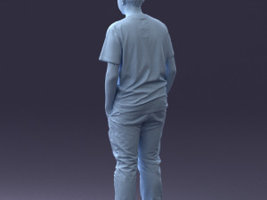 boy casual cloth 0725 Modèle 3D