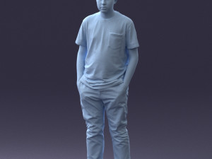 boy casual cloth 0725 Modèle 3D