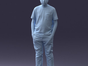 boy casual cloth 0725 Modèle 3D
