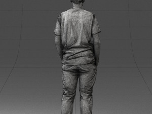 boy casual cloth 0725 Modèle 3D