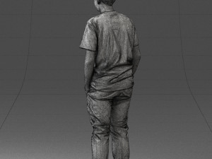 boy casual cloth 0725 Modèle 3D