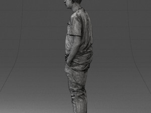boy casual cloth 0725 Modèle 3D