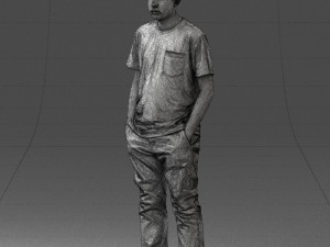 boy casual cloth 0725 Modèle 3D