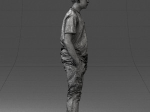 boy casual cloth 0725 3d print ready 3D 프린트 모델