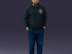 casual man 0218 3d print ready 3D Print Model