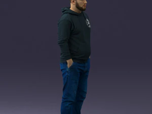 casual man 0218 3d print ready 3D Print Model