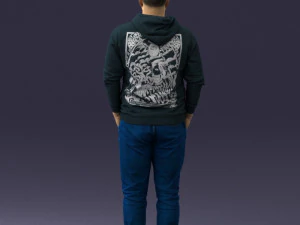 casual man 0218 3d print ready 3D Print Model