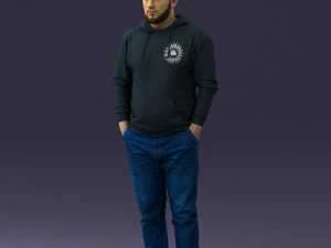 casual man 0218 3d print ready 3D Print Model