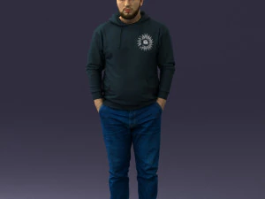 casual man 0218 3d print ready 3D Print Model