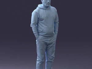 casual man 0218 3d print ready 3D Print Model