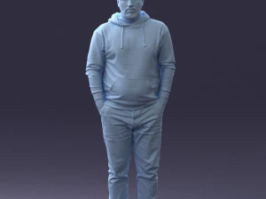 casual man 0218 3d print ready 3D Print Model