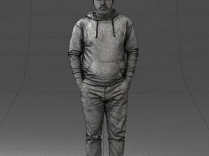 casual man 0218 3d print ready 3D Print Model