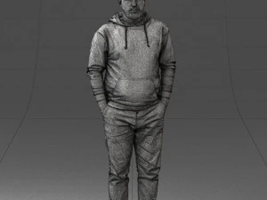 casual man 0218 3d print ready 3D Print Model