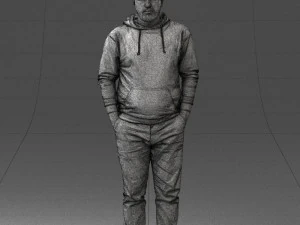 casual man 0218 3d print ready 3D Print Model