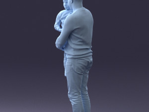 father and son 1226 3d print ready 3D 프린트 모델