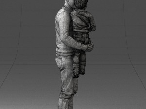 father and son 1226 3d print ready 3D 프린트 모델