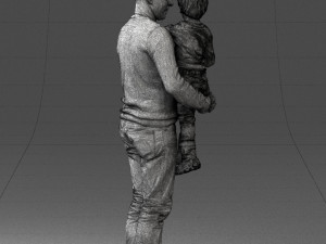 father and son 1226 3d print ready 3D 프린트 모델