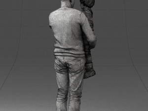 father and son 1226 3d print ready 3D 프린트 모델