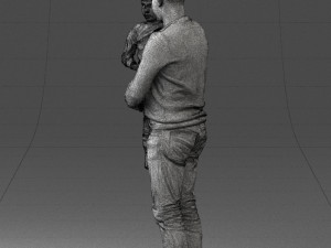 father and son 1226 3d print ready 3D 프린트 모델