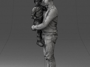 father and son 1226 3d print ready 3D 프린트 모델