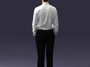 office worker 0920 3D Model