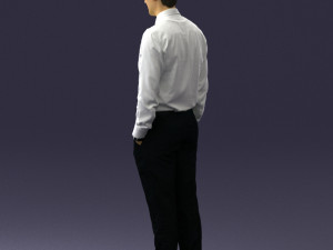 office worker 0920 3D Model