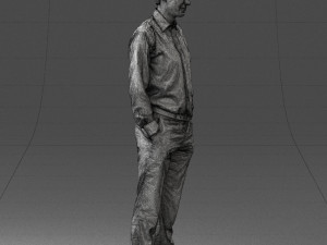 office worker 0920 3D Model