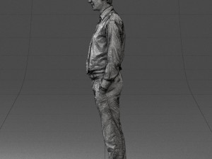 office worker 0920 3D Model
