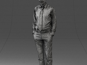 office worker 0920 3D Model