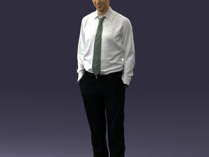 office worker 0920 3d print ready 3D Принт Модель