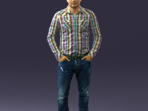 style man 082 Model 3D