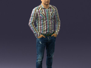 style man 082 Model 3D