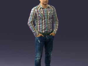 style man 082 3D Model