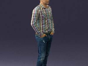 style man 082 Model 3D