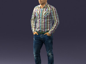 style man 082 Model 3D