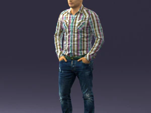style man 082 3D Model