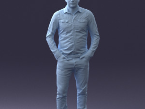 style man 082 Model 3D