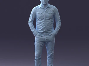 style man 082 3D Model