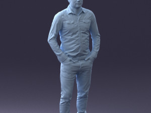 style man 082 Model 3D