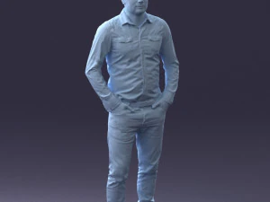 style man 082 3D Model