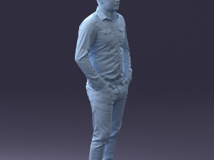 style man 082 Model 3D