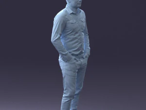 style man 082 3D Model