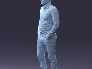 style man 082 Model 3D