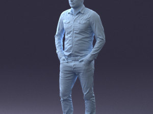 style man 082 Model 3D