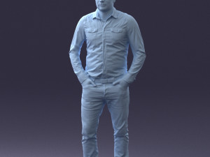 style man 082 Model 3D