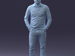 style man 082 Model 3D